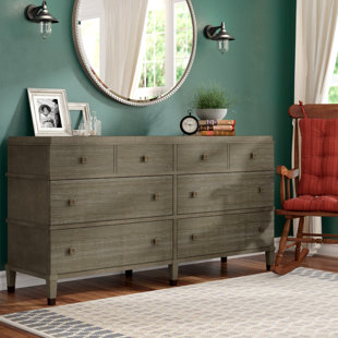 Renita 8 Drawer Double Dresser by Canora Grey Fresh