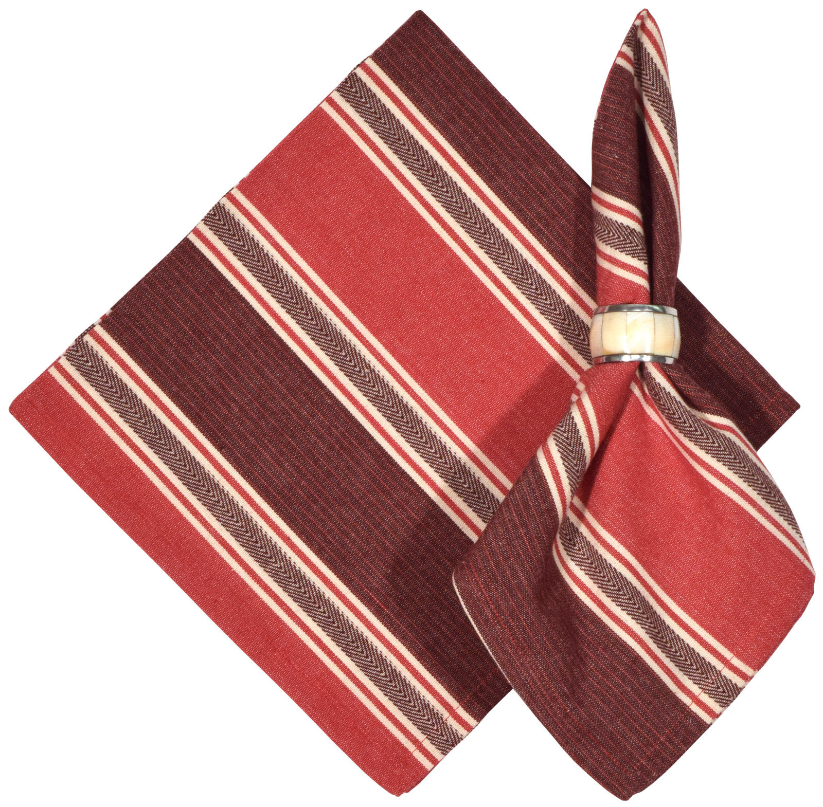 Traders and Company Cold Brook 100 Cotton Striped 22" Napkin Wayfair