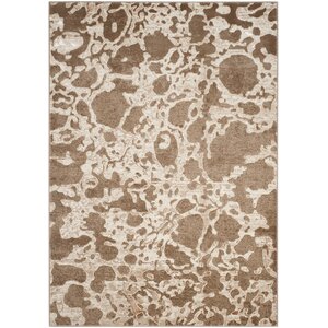 Hermina Light Brown Area Rug