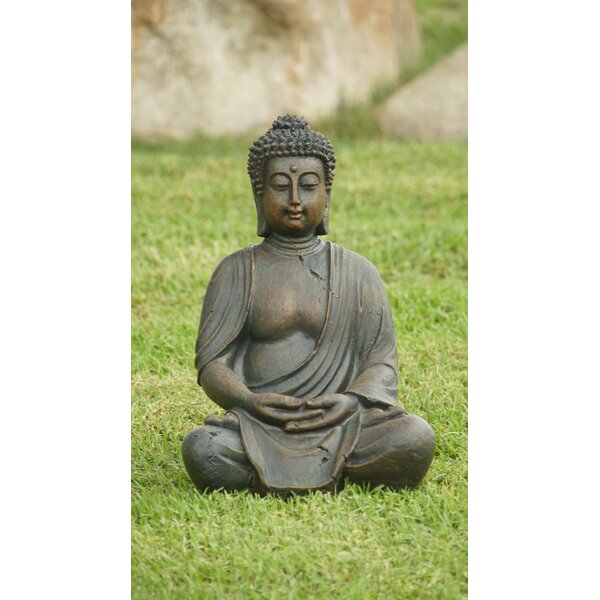 Sitting Buddha Statue & Reviews | Joss & Main