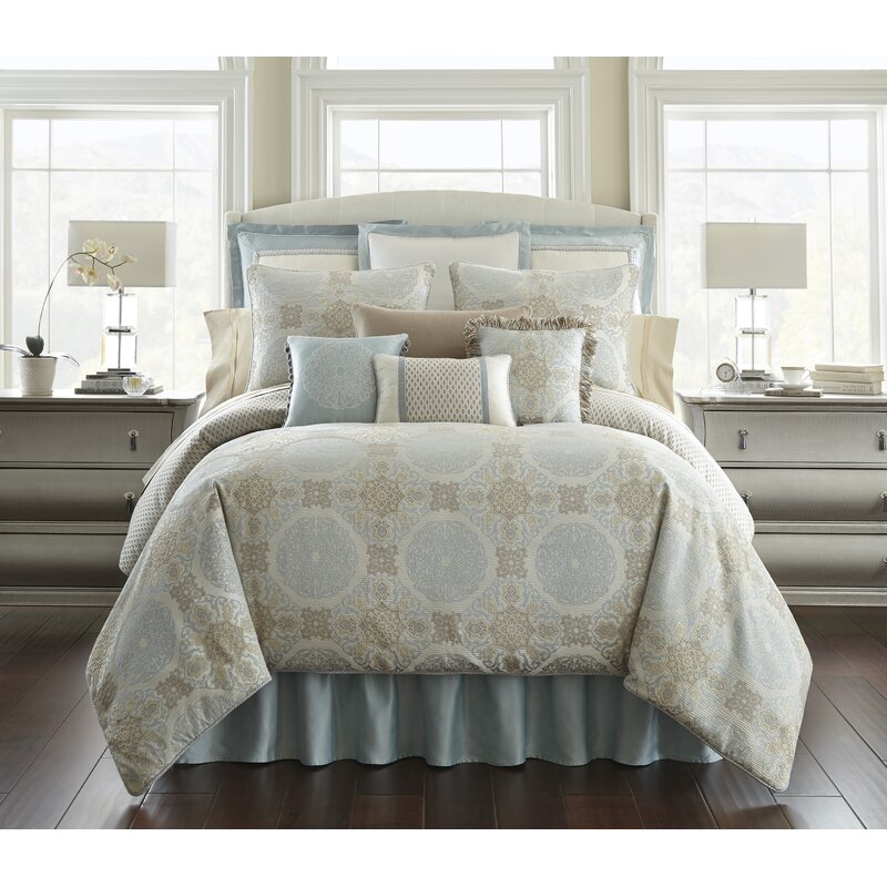 Waterford Bedding Jonet Reversible Comforter Set Reviews Wayfair