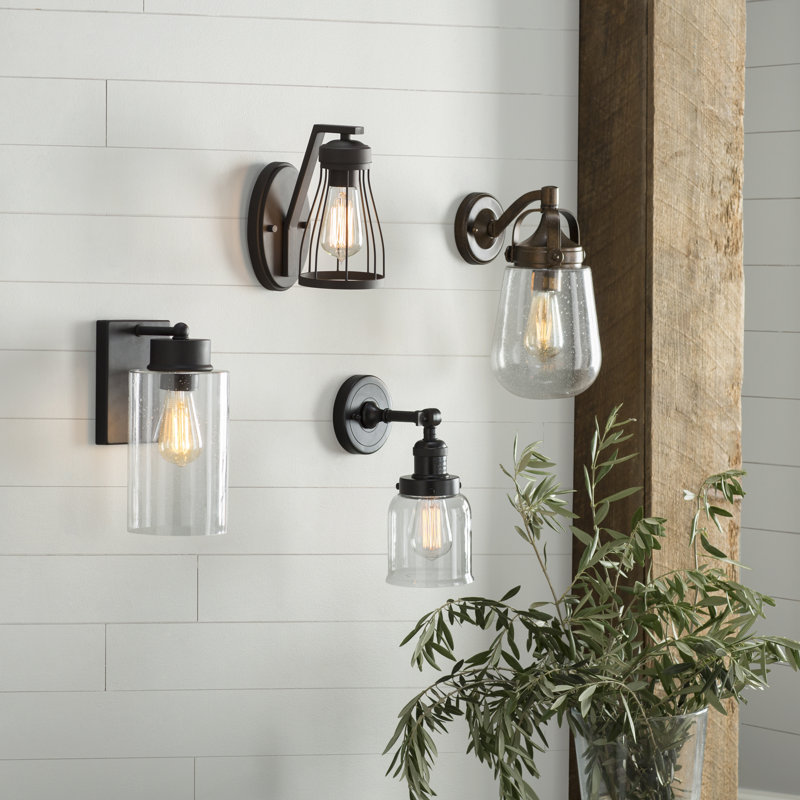 Jaylene 1-Light Armed Sconce