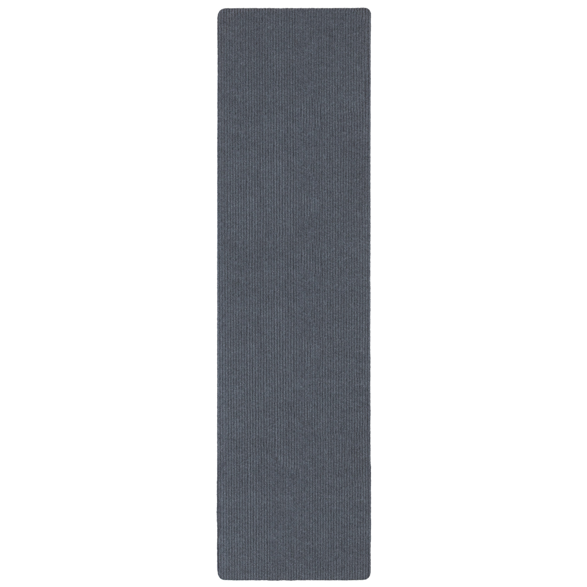 Red Barrel Studio Windle Ribbed Gray Indoor Outdoor Area Rug Wayfair