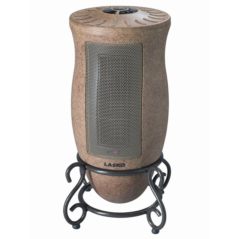 Lasko Ceramic 1 500 Watt Portable Electric Convection Tower Heater With Adjustable Thermostat Reviews Wayfair