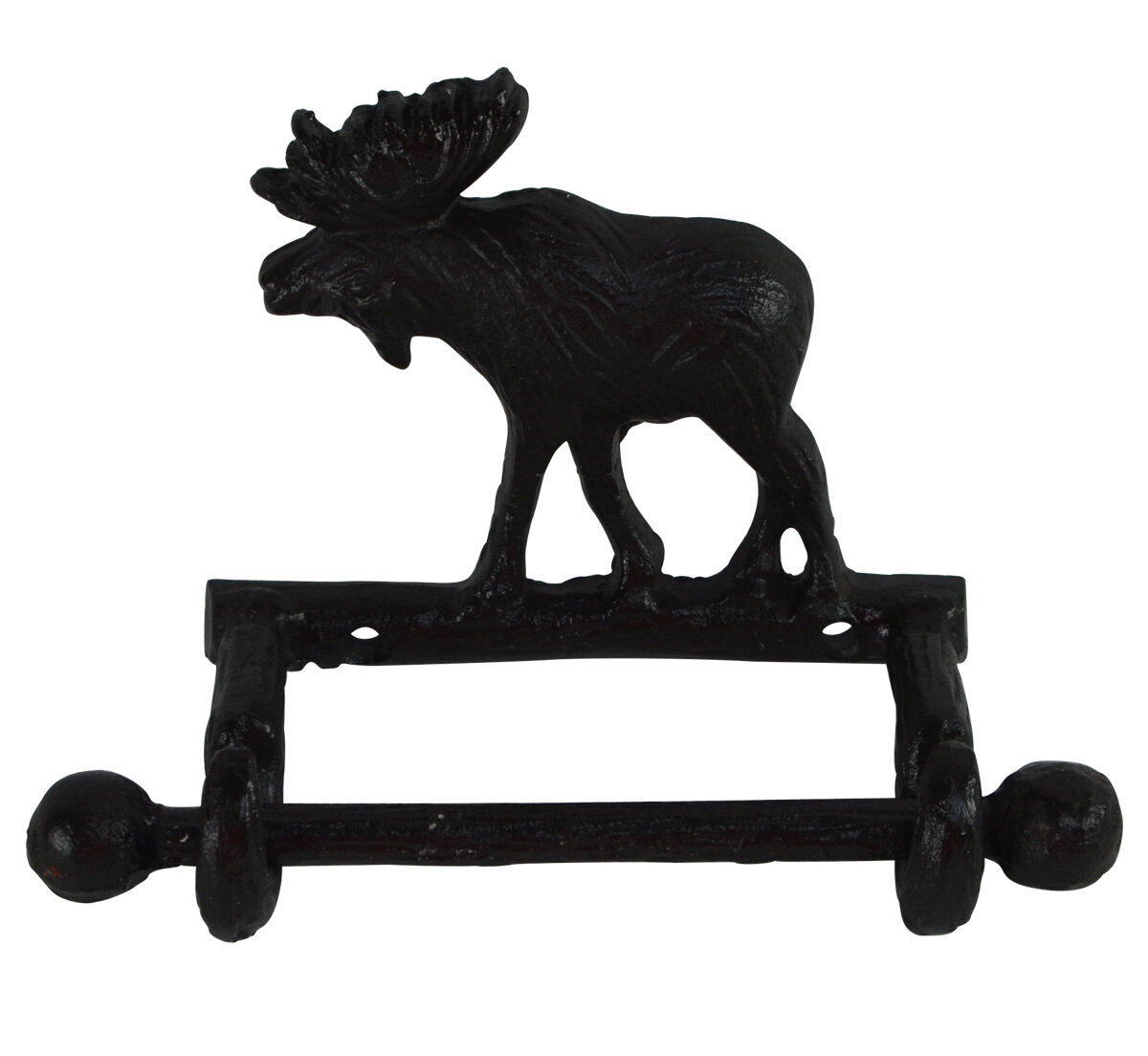 Treasure Gurus Bull Moose Wall Mount Toilet Paper Holder Wayfair