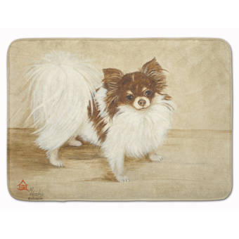 East Urban Home Corgi Rectangle Microfiber Non Slip Bath Rug Wayfair