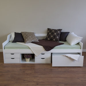 Funktionsbett mit Stauraum, 90 x 200 cm von Home..