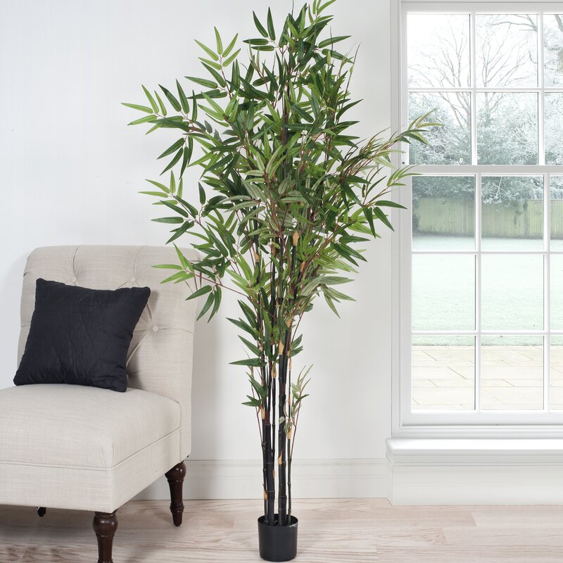 Pure Garden Japanese Artificial Bamboo Tree Reviews Wayfair