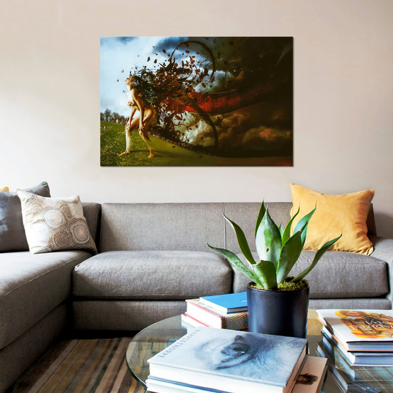 East Urban Home The End Of The Lonely Days Graphic Art Print On Canvas Reviews Wayfair