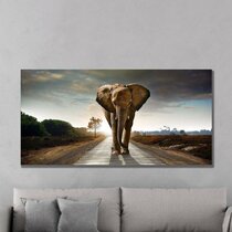 Jungle Animals Canvas Wall Art Wayfair