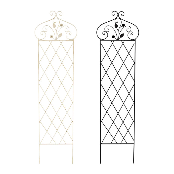 Pure Garden Decorative Steel Lattice Panel Trellis Wayfair Ca