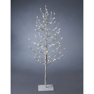 Holiday Shines Lighted Led Birch Tree Holiday Shines Lighted Led Birch Tree