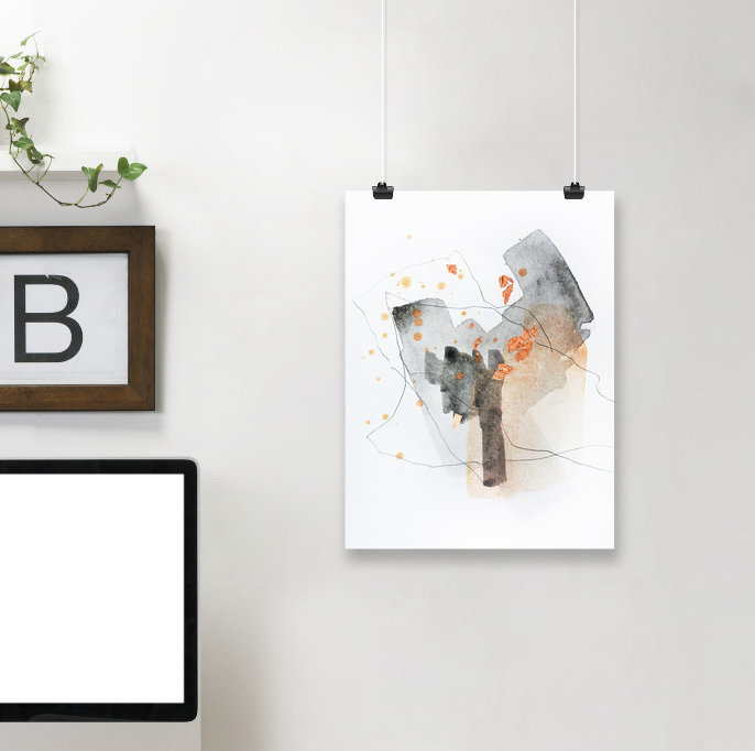 Piece Of Cheer 5 Graphic Art Print On Wrapped Canvas Joss Main