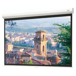 Designer Contour Matte White Manual Projection Screen