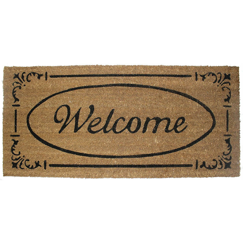 J M Home Fashions Welcome 47 X 22 Indoor Door Mat Reviews