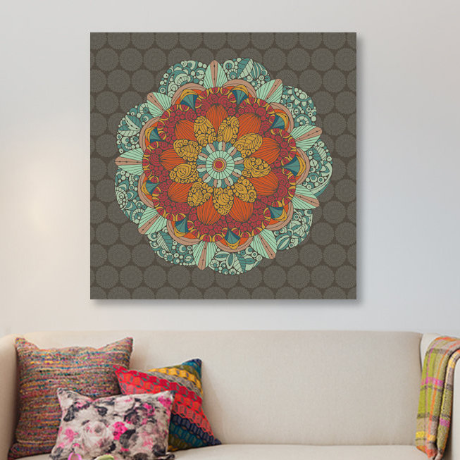 East Urban Home Emma Ii Graphic Art Print On Wrapped Canvas Wayfair