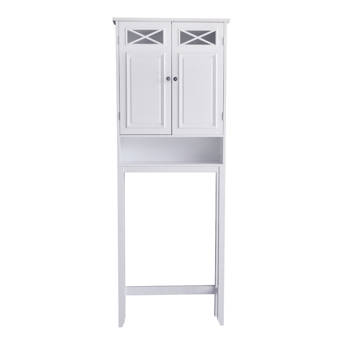 Ellsworth 26 1 W X 64 75 H X 8 1 D Free Standing Over The Toilet Storage Reviews Birch Lane