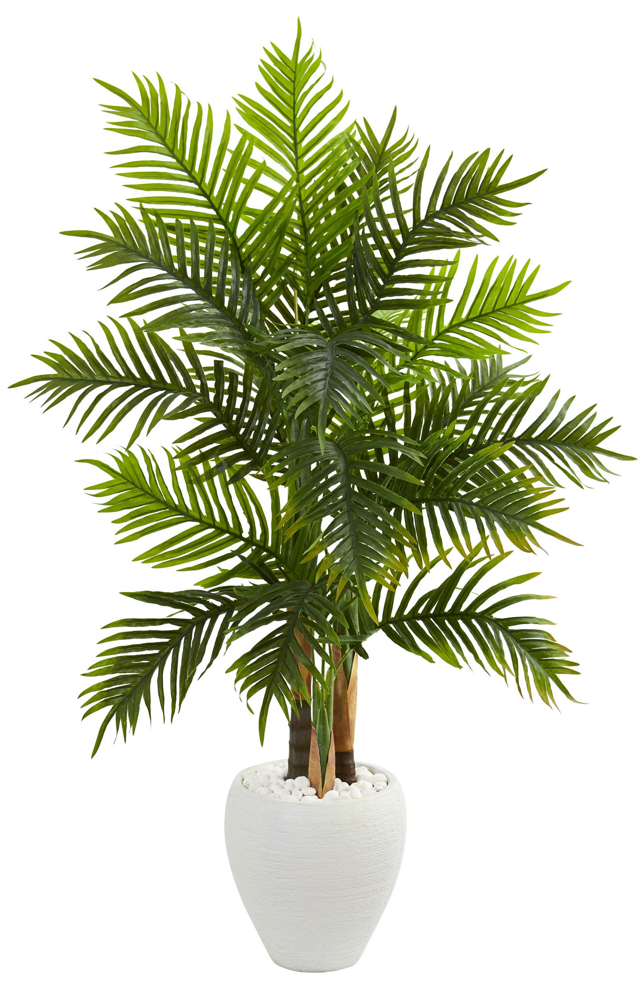 Bay Isle Home Artificial Palm Tree in Planter & Reviews Wayfair
