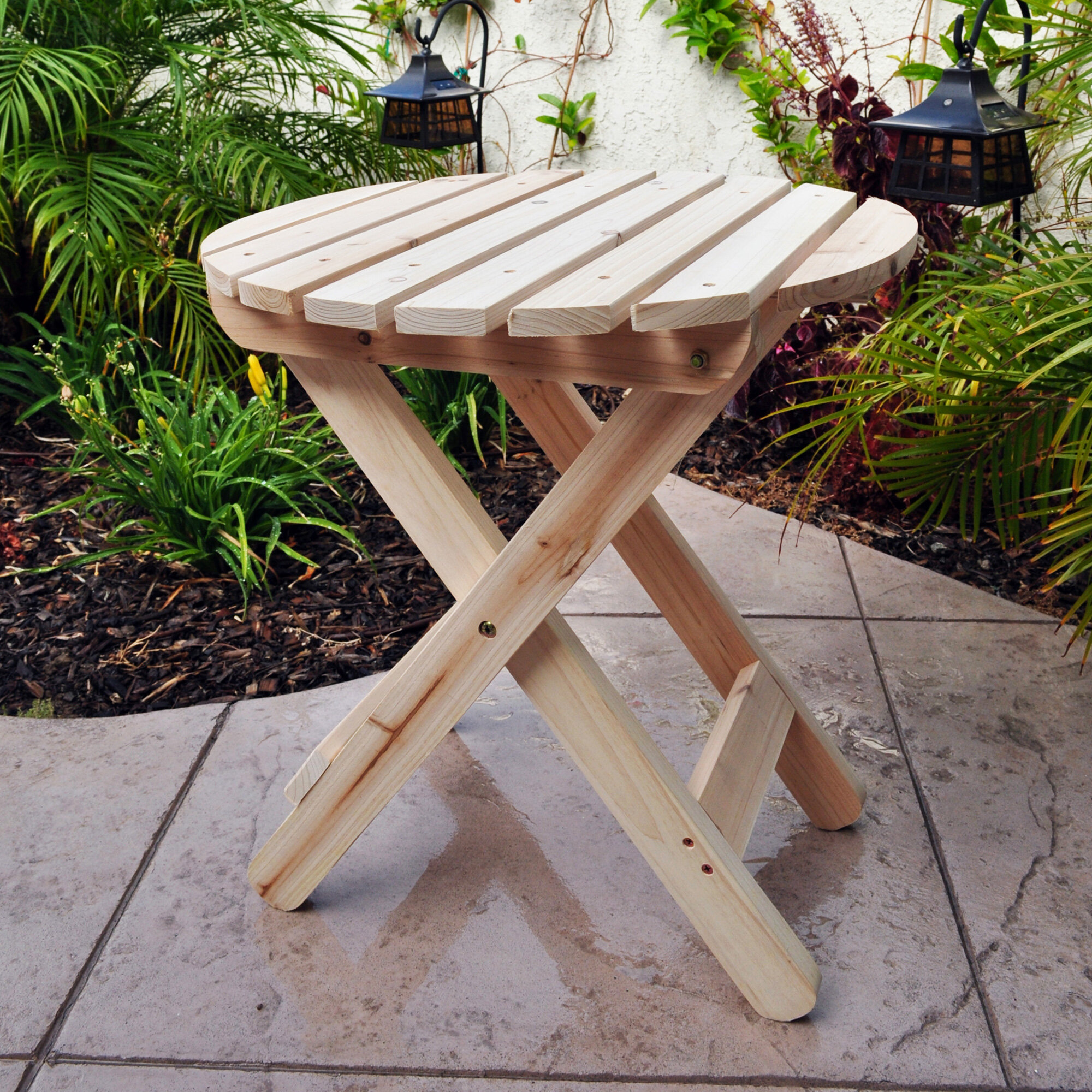 Folding Wood Patio Tables You Ll Love In 2021 Wayfair