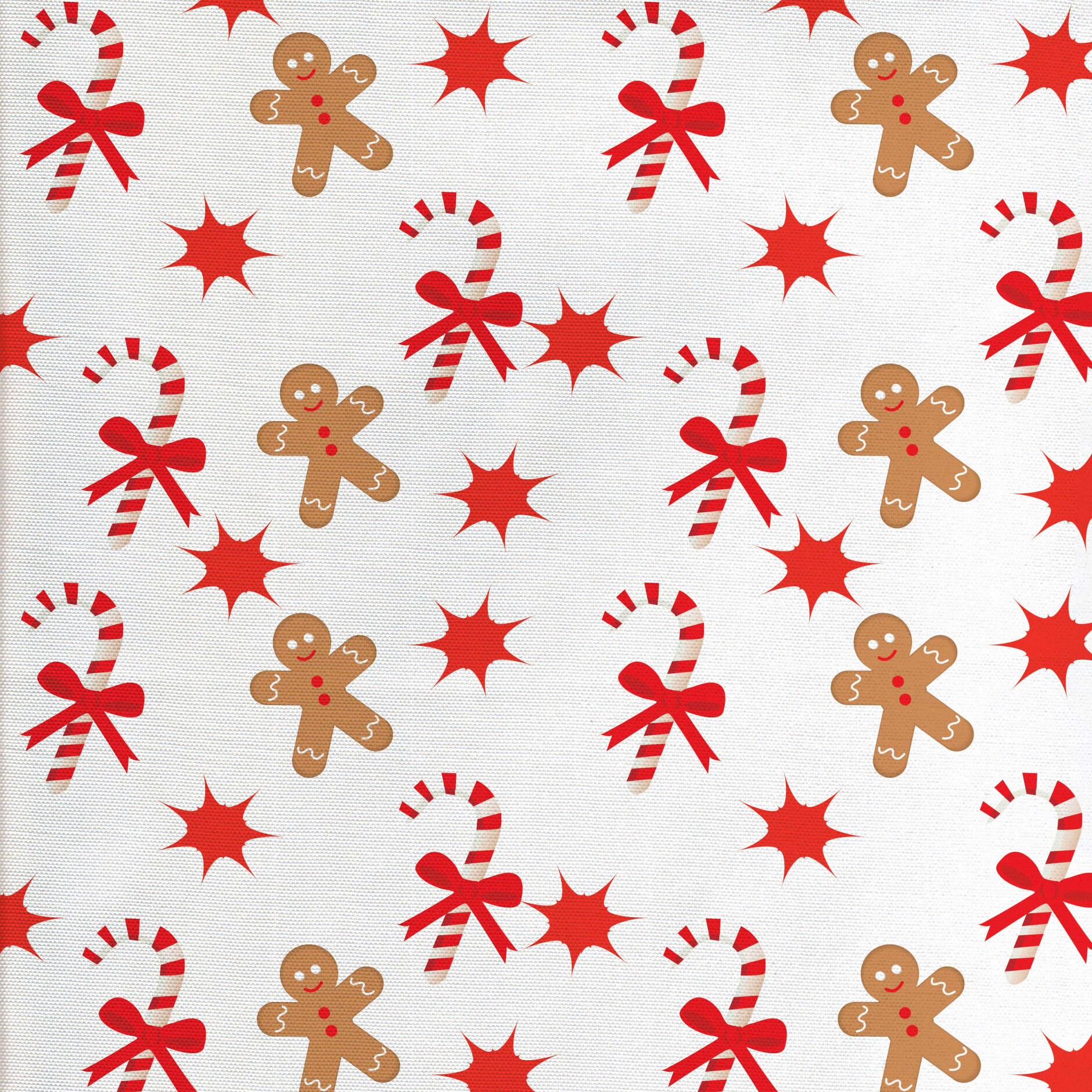 East Urban Home Gingerbread Man Fabric 