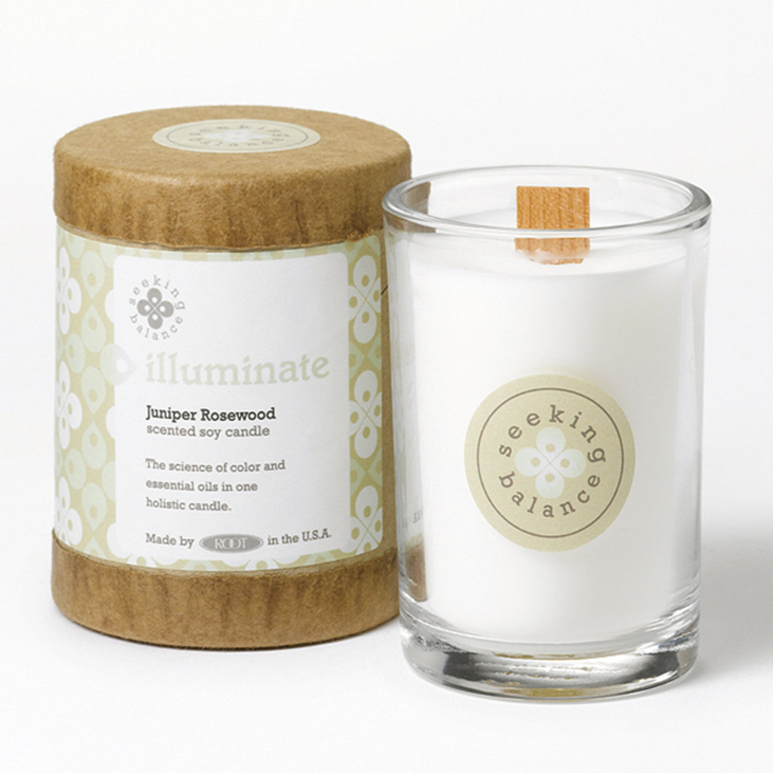 Root Candles Illuminate Juniper Rosewood Scented Jar Candle Wayfair