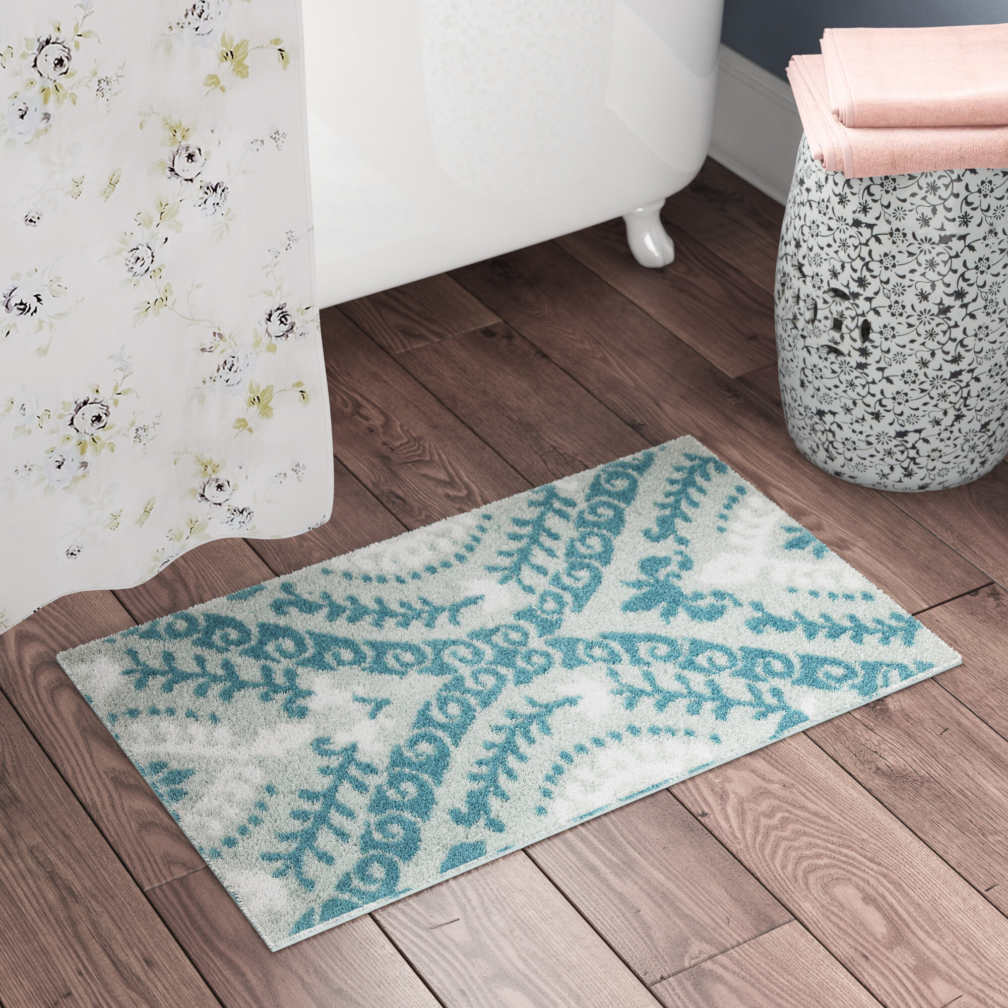 decorative bathroom rugs