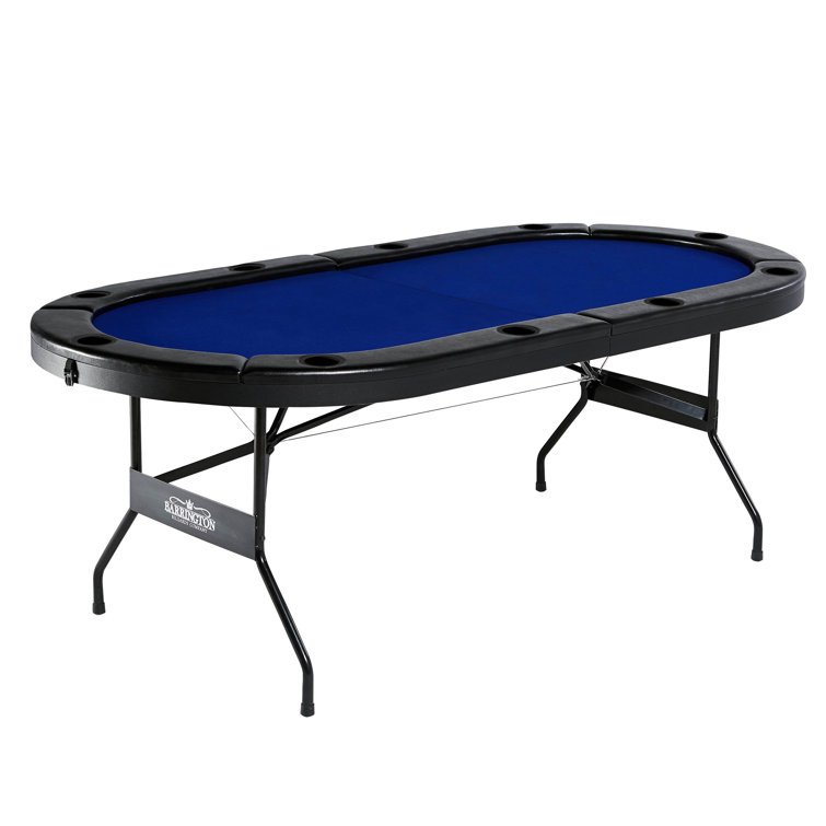 Lancaster Gaming Lancaster 84" 10 Player Poker Table Wayfair