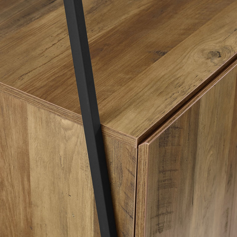 Foundstone Diego 72 H X 28 W Metal Ladder Bookcase Reviews Wayfair