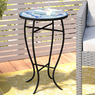 Cocoa Metal Bistro Table by Fleur De Lis Living 2019 Online