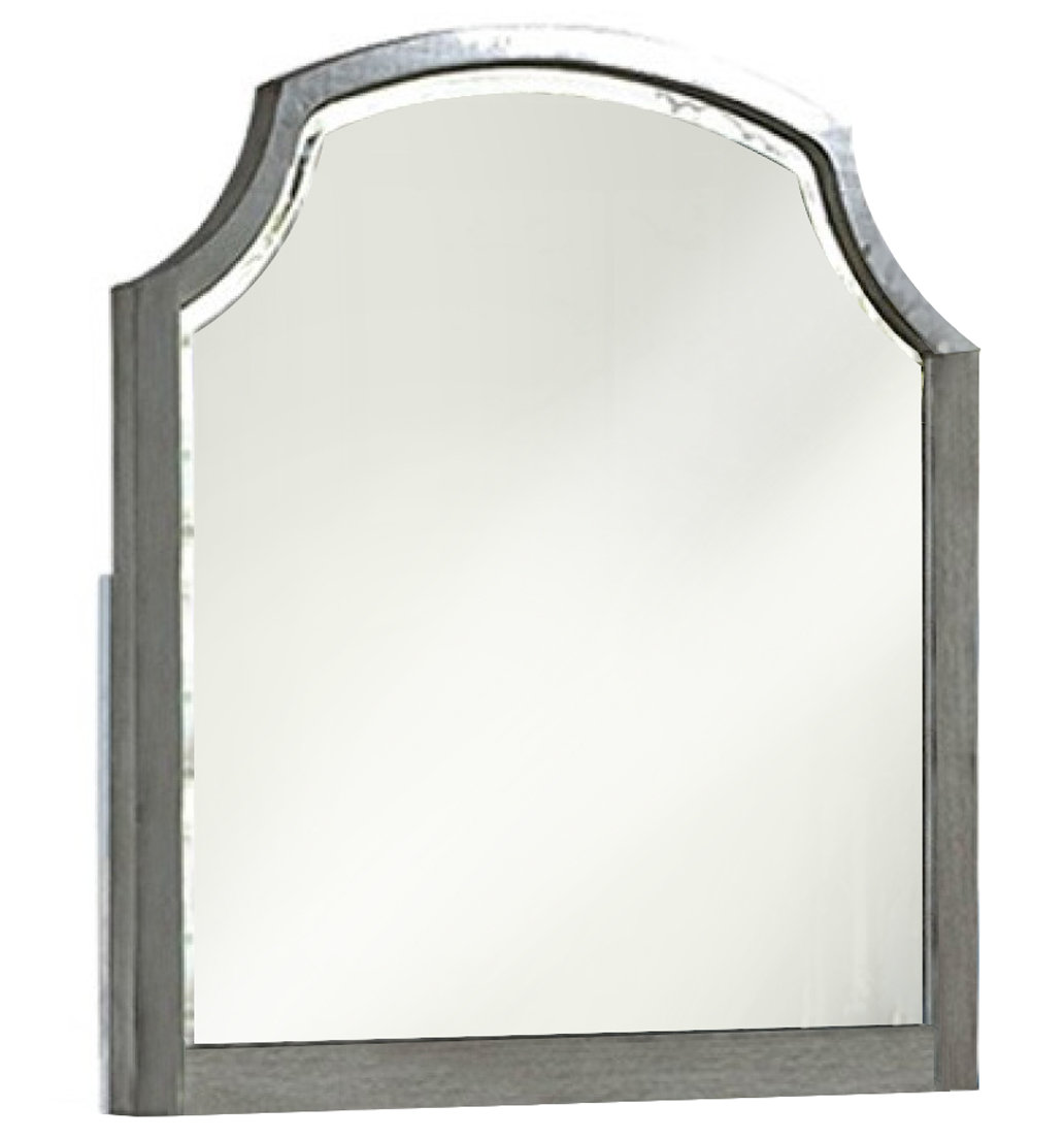 One Allium Way Gaskill Wooden Frame Dresser Mirror Wayfair