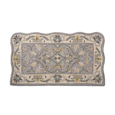 McLean Hand-Tufted Wool Black Area Rug