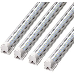 Excellent 10 Pack LED Tube Light Daylight White 2FT 18w Linkable Fluorescent Replacement Light 6000-6500k 