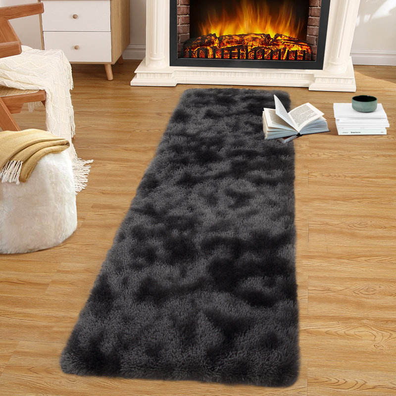 Sarvesh Area Rug with Non-Slip Backing Rug Size: Runner 2' x 6'