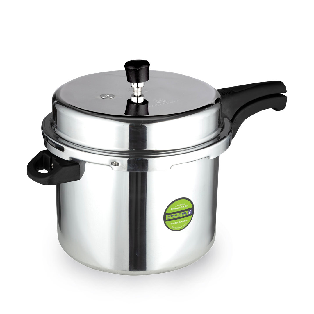 10L Pressure Cooker Indian Rice Cooker Aluminium Casserole Stock Pot