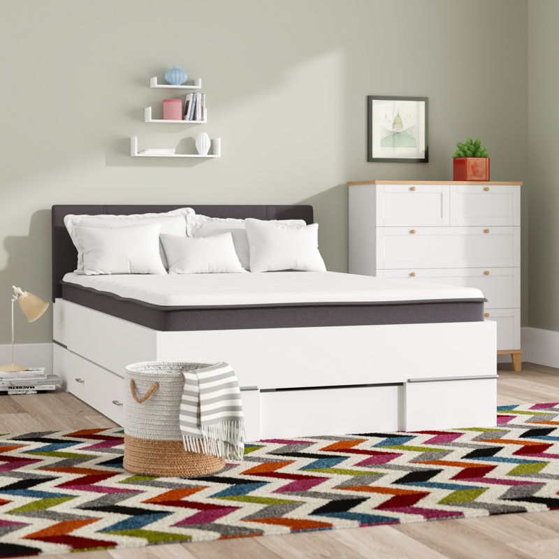 Brayden Studio Bett Hubbell Mit Stauraum Inkl Matratze U