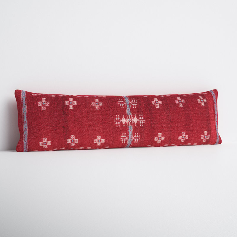 Ise Rectangular Wool Pillow Cover & Insert Fill Material: Down