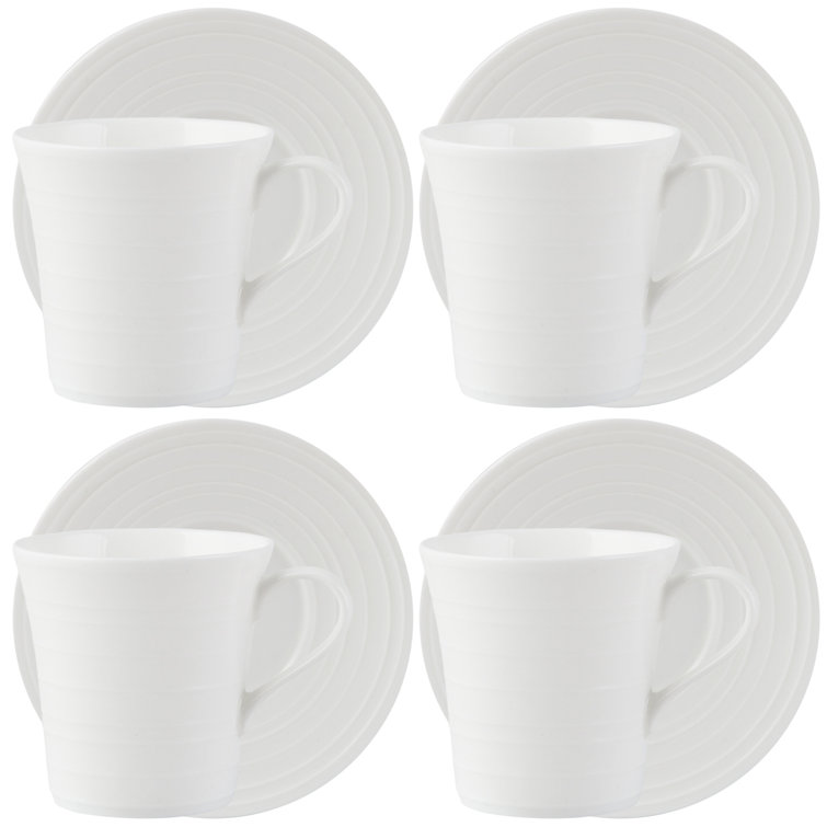 Mikasa Ciara Bone China Espresso Cup and Saucer Wayfair.co.uk