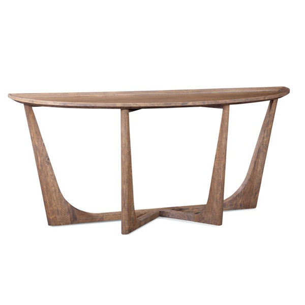 Industrial 60 Inch Natural Console Table