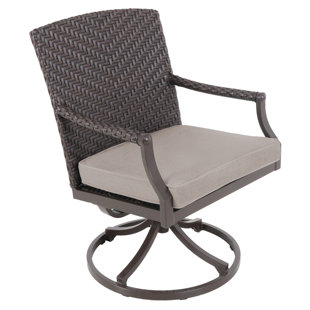 Swivel Patio Dining Chairs You Ll Love Wayfair Quickview