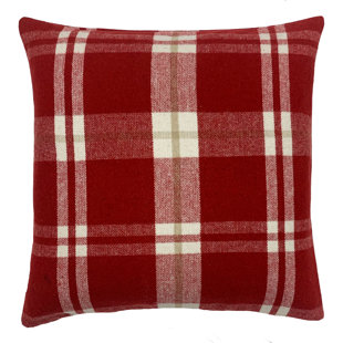 Check Plaid Down Feather Throw Pillows You Ll Love In 2021 Wayfair