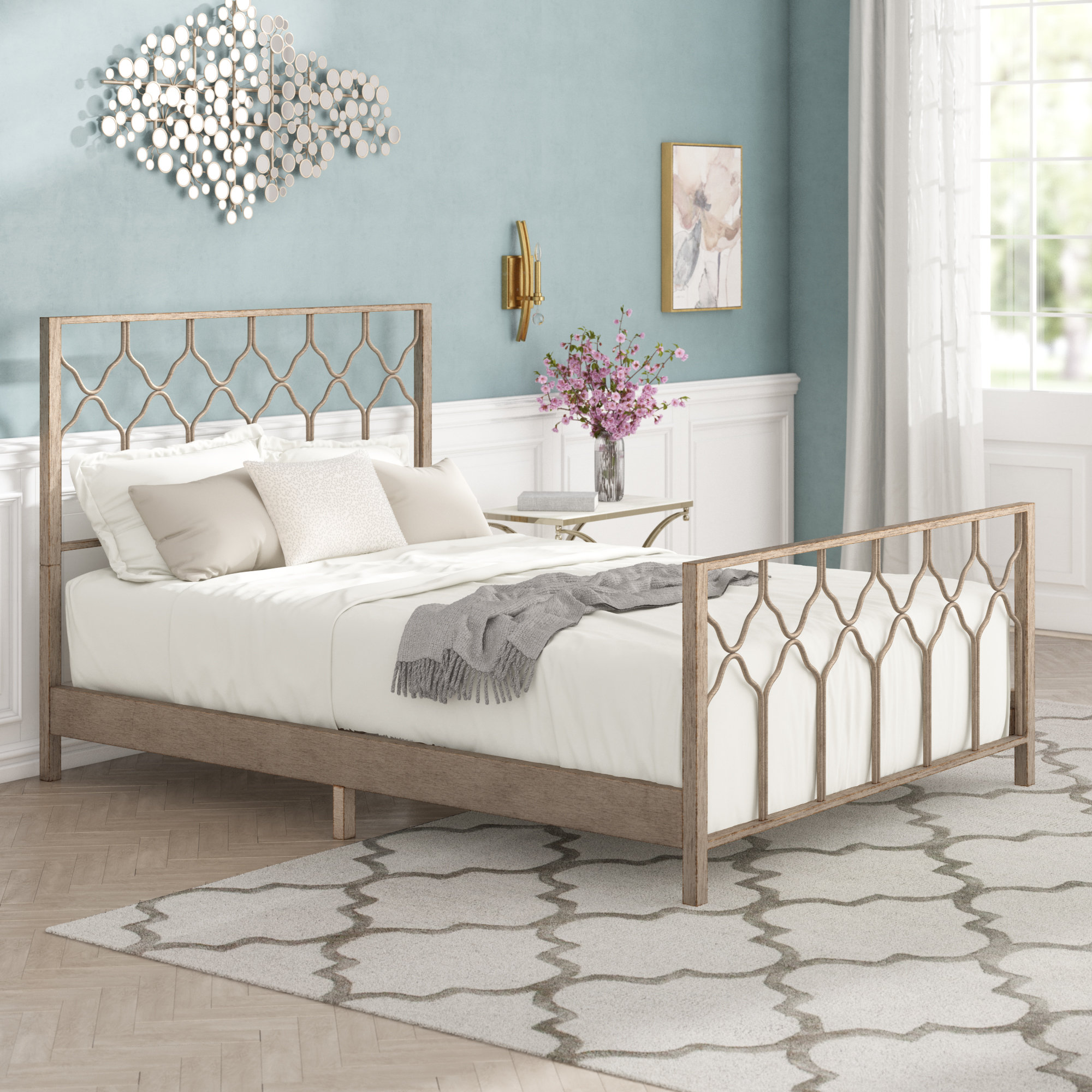 Gold Metal Beds You Ll Love In 2021 Wayfair