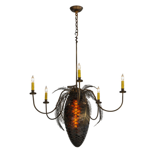 Loon Peak Gabbard 5 Light Unique Traditional Chandelier Wayfair