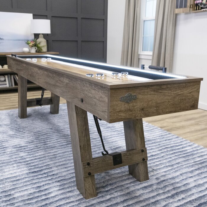 American Legend Brookdale American Legend 9' Shuffleboard Table ...