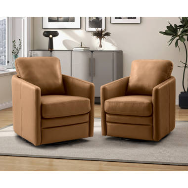 euben swivel barrel chair