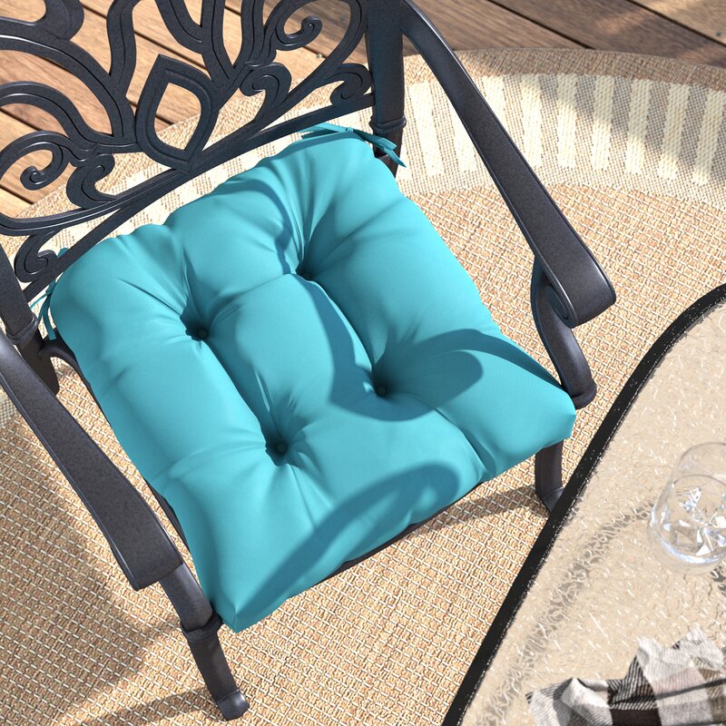 outdoor seat cushions with ties