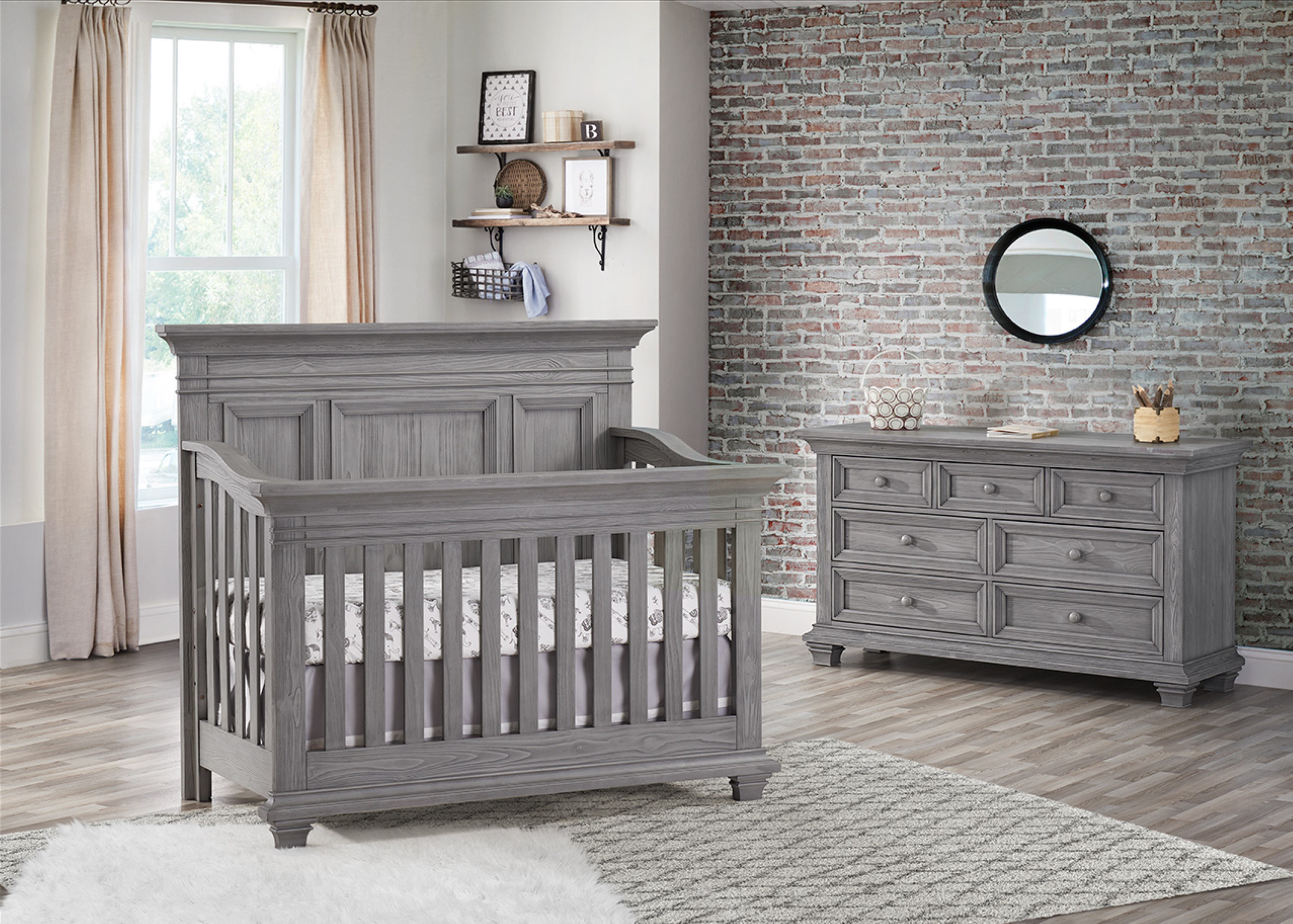 real wood nursery furniture