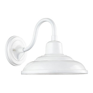 Best Edmour 1-Light Outdoor Barn Light By Beachcrest Home Outdoor Lighting Edmour 1-Light Outdoor Barn Light By Beachcrest Home Outdoor Lighting