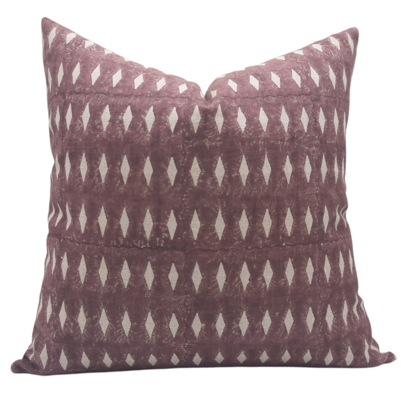 Floral Linen Indoor/Outdoor Pillow Cover Size: 16" x 16", Shape: Square (Set of 2)
