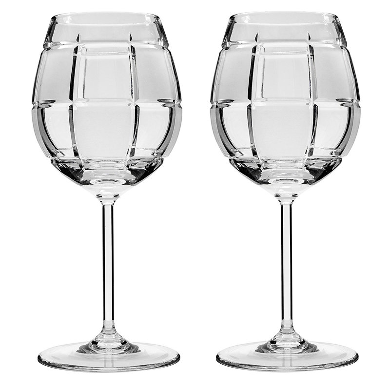 Everly Quinn Dowler Handmade 12 Oz Crystal All Purpose Wine Glass Wayfair