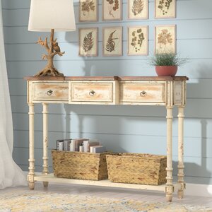Eleanor 3 Drawer Console Table